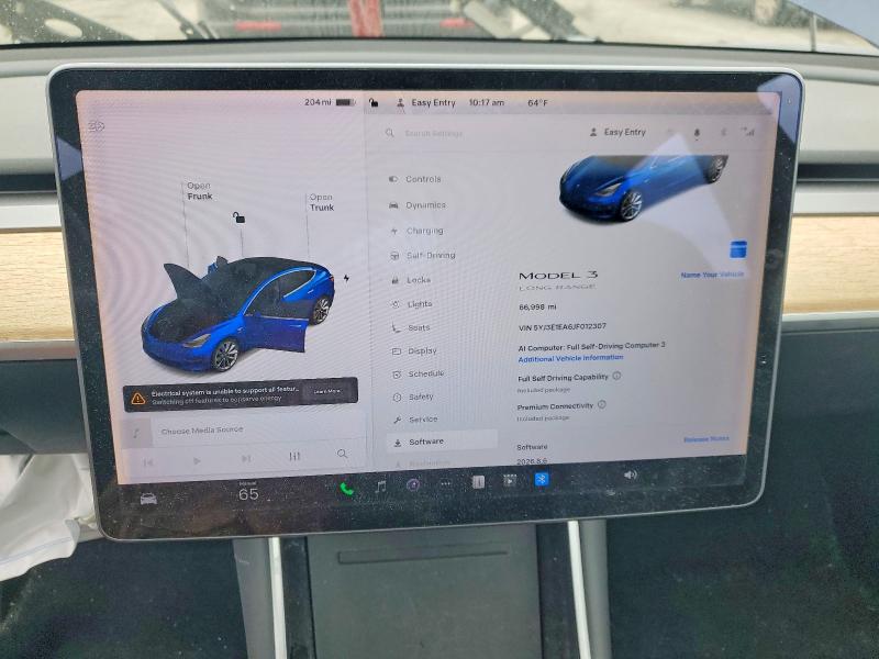 Продаж на аукціоні авто 2018 Tesla Model 3, vin: 5YJ3E1EA6JF012307, номер лоту: 50676696