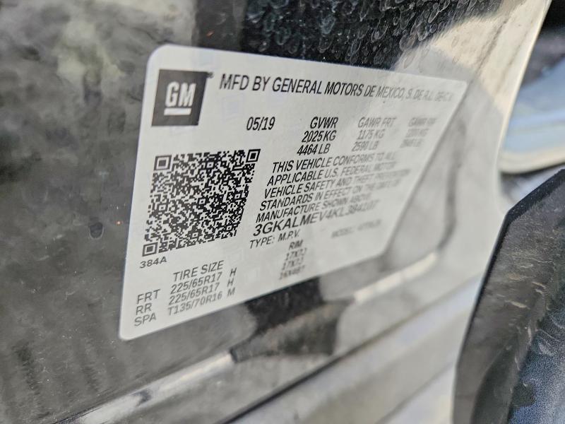 Продаж на аукціоні авто 2019 Gmc Terrain, vin: 3GKALMEV4KL384107, номер лоту: 49638536