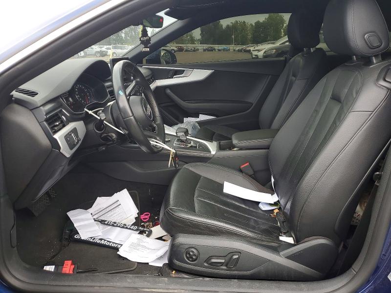 2018 Audi A5 მანქანა იყიდება აუქციონზე, vin: WAUPNAF55JA048899, აუქციონის ნომერი: 48988266