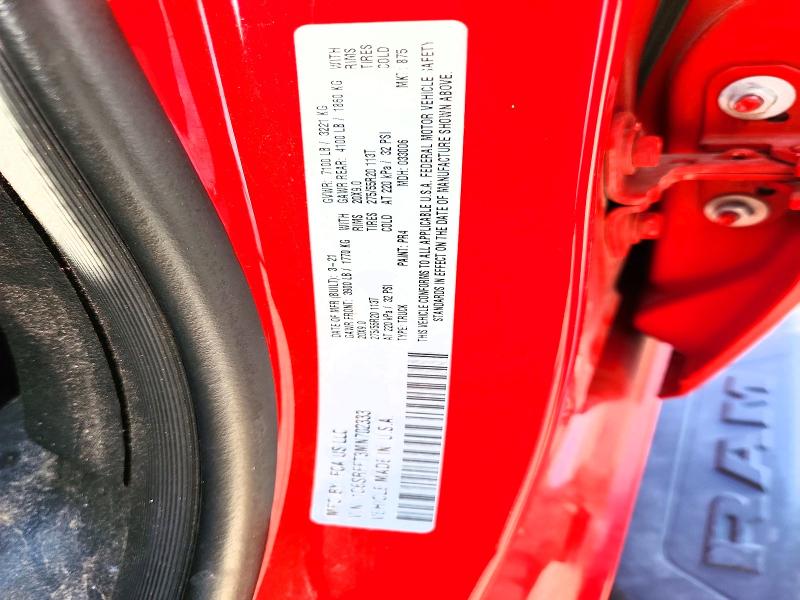 Продажа на аукционе авто 2021 Ram 1500, vin: 1C6SRFFT3MN702333, номер лота: 49593386
