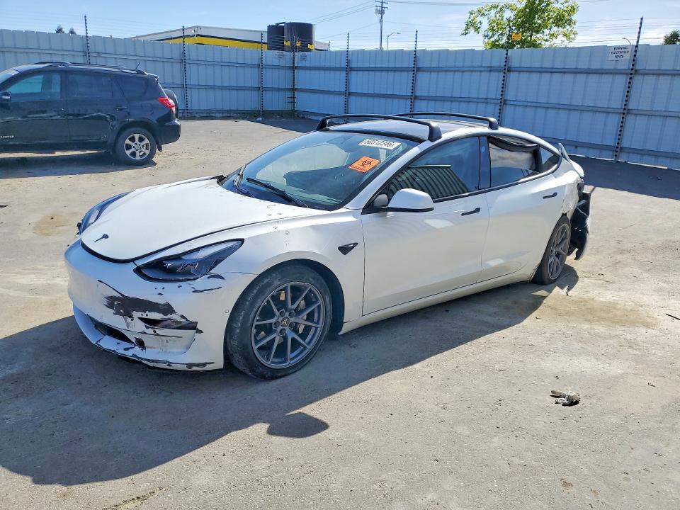 Продажа на аукционе авто 2022 Tesla Model 3, vin: 5YJ3E1EA7NF374670, номер лота: 50512246