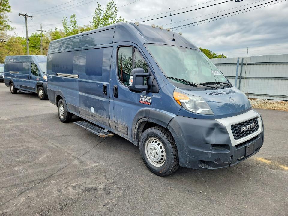 49409896 :رقم المزاد ، 3C6URVJG8LE140428 vin ، 2020 Ram Promaster 3500 مزاد بيع