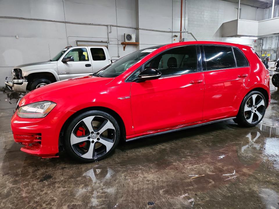2016 Volkswagen Gti მანქანა იყიდება აუქციონზე, vin: 3VW547AU5GM021564, აუქციონის ნომერი: 50281186