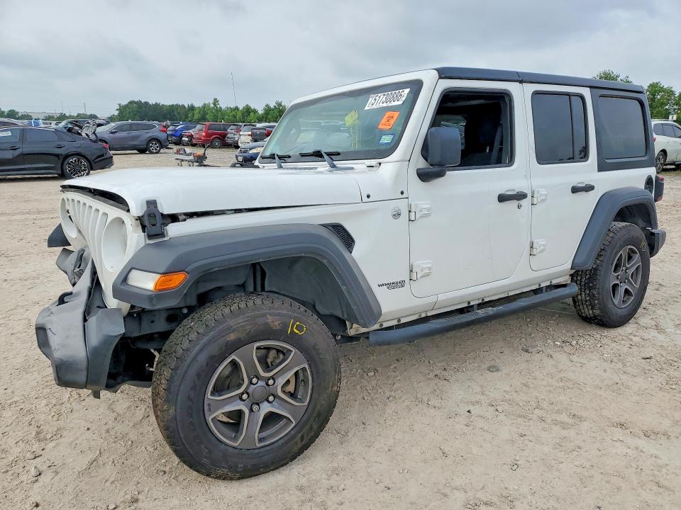 Auction sale of the 2018 Jeep Wrangler Unlimited, vin: 1C4HJXDG8JW144863, lot number: 51730886