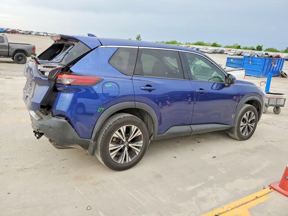 50886386 :رقم المزاد ، 5N1AT3BA9MC672531 vin ، 2021 Nissan Rogue مزاد بيع