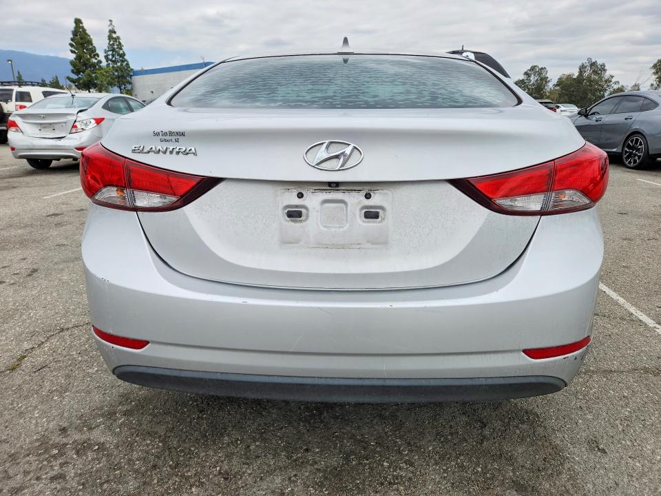 2015 Hyundai Elantra მანქანა იყიდება აუქციონზე, vin: KMHDH4AE6FU232109, აუქციონის ნომერი: 51534046