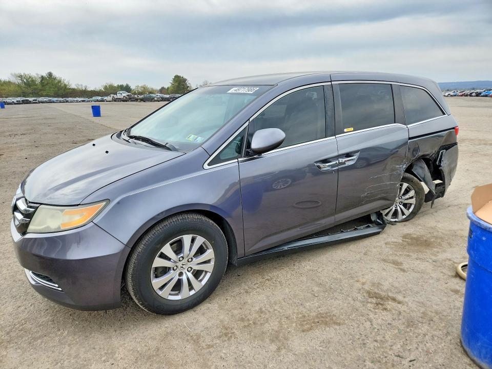 2016 Honda Odyssey მანქანა იყიდება აუქციონზე, vin: 5FNRL5H37GB043269, აუქციონის ნომერი: 49717986