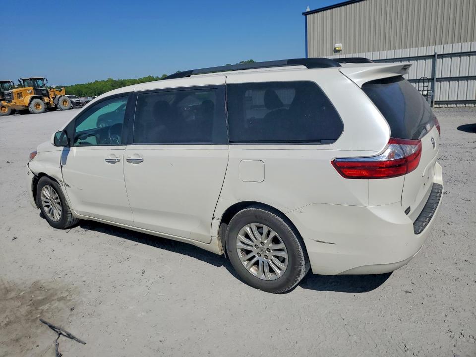 50735496 :رقم المزاد ، 5TDYK3DC7GS722785 vin ، 2016 Toyota Sienna مزاد بيع