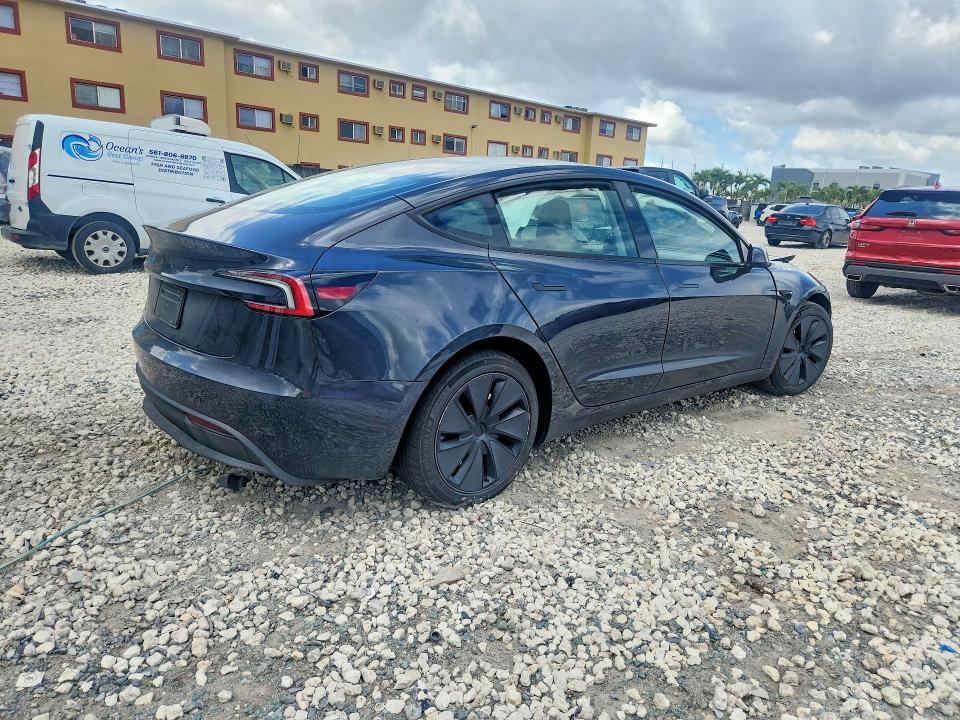 Продажа на аукционе авто 2025 Tesla Model 3, vin: 5YJ3E1EA4SF055447, номер лота: 51406656