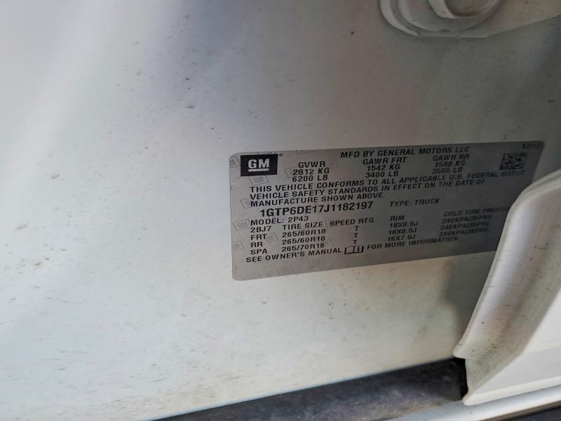 2018 Gmc Canyon მანქანა იყიდება აუქციონზე, vin: 1GTP6DE17J1182197, აუქციონის ნომერი: 49123996
