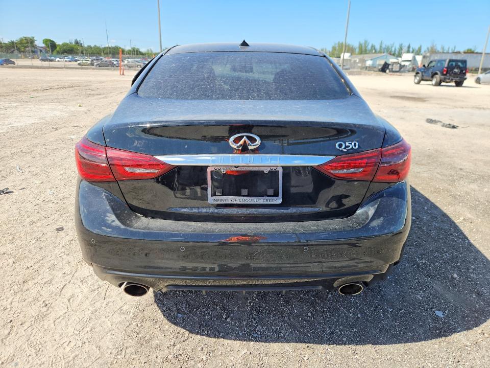2021 Infiniti Q50 მანქანა იყიდება აუქციონზე, vin: JN1EV7BP9MM704659, აუქციონის ნომერი: 51288646