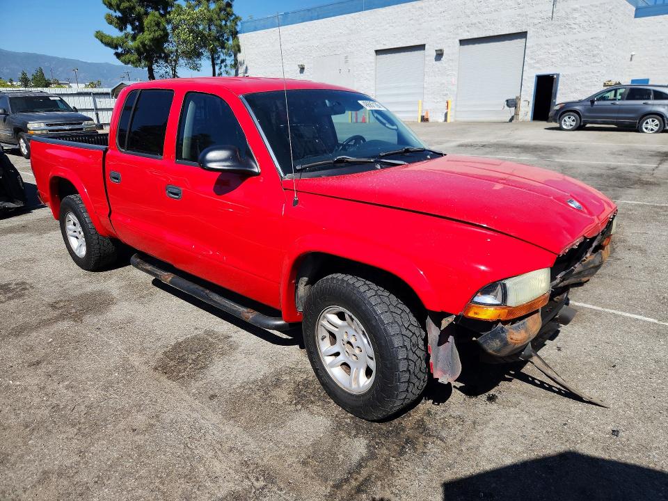 48687186 :رقم المزاد ، 1B7HL38X82S598360 vin ، 2002 Dodge Dakota مزاد بيع
