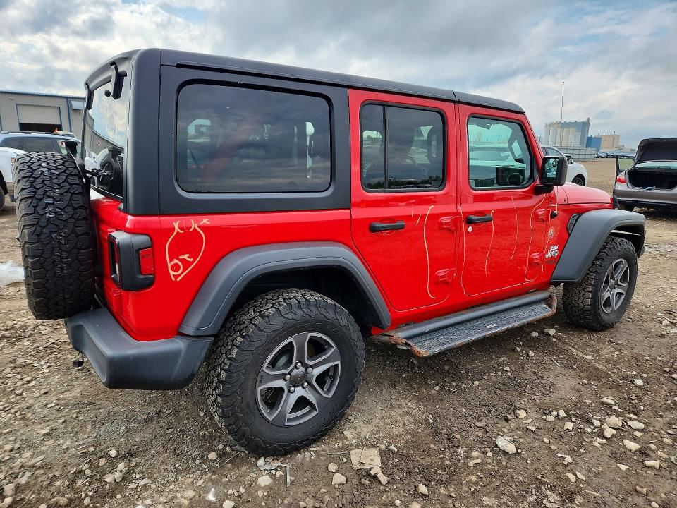 50924156 :رقم المزاد ، 1C4HJXDN6JW289205 vin ، 2018 Jeep Wrangler Unlimited مزاد بيع
