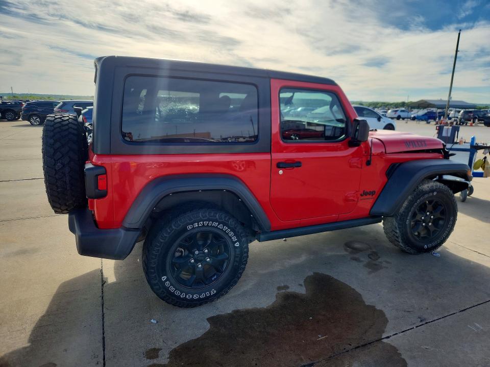 48936436 :رقم المزاد ، 1C4GJXAG5NW162209 vin ، 2022 Jeep Wrangler مزاد بيع