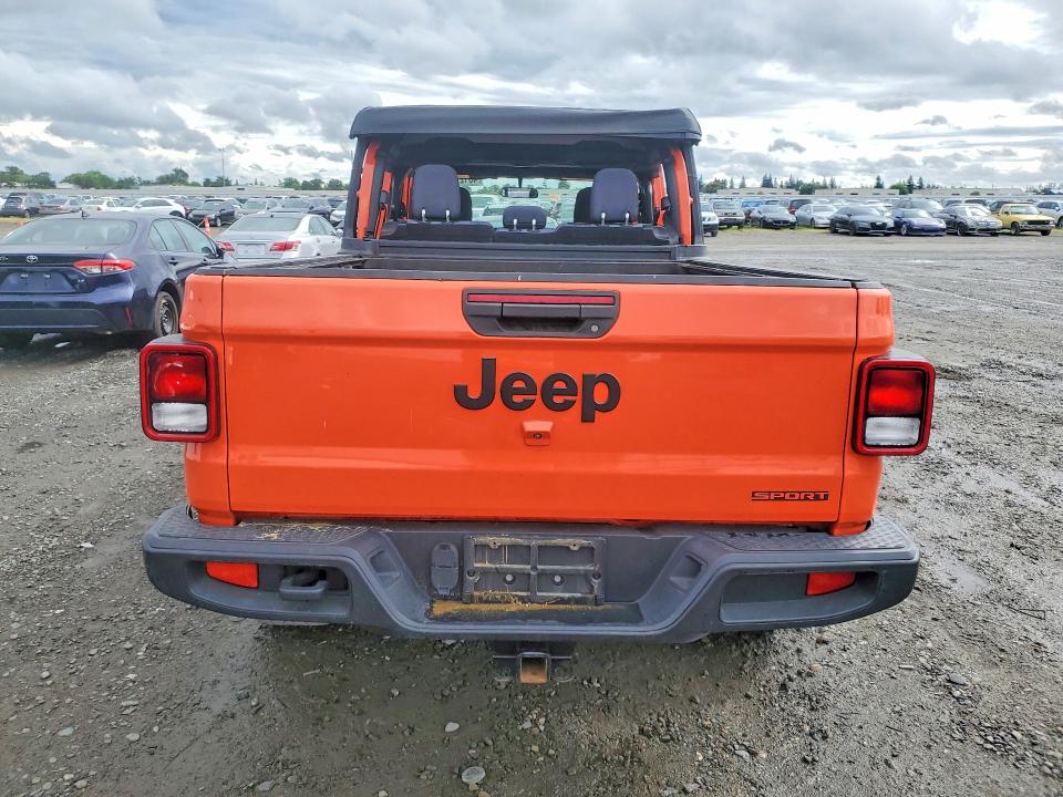 48120476 :رقم المزاد ، 1C6HJTAG0LL143781 vin ، 2020 Jeep Gladiator مزاد بيع
