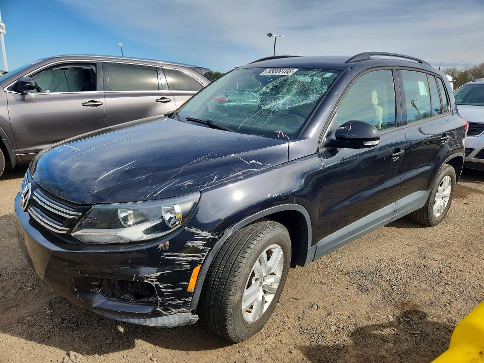 50899166 :رقم المزاد ، WVGBV7AX0GW559873 vin ، 2016 Volkswagen Tiguan مزاد بيع