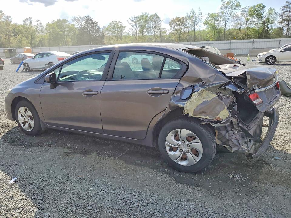 48099336 :رقم المزاد ، 19XFB2F53FE115713 vin ، 2015 Honda Civic مزاد بيع