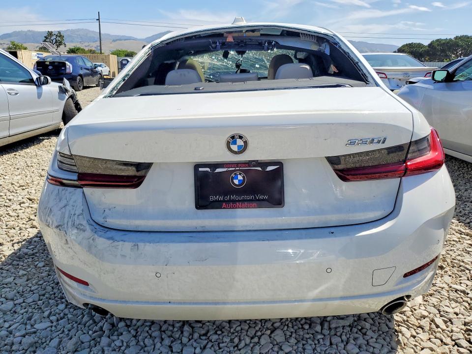 2023 Bmw 330i მანქანა იყიდება აუქციონზე, vin: 3MW69FF00P8D14500, აუქციონის ნომერი: 51279986