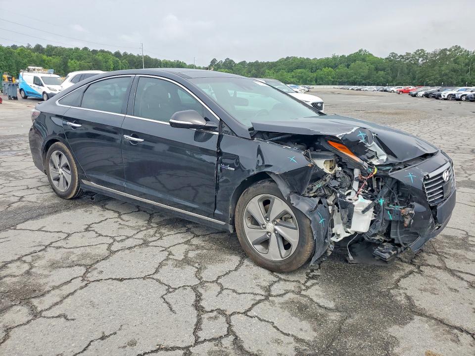 2017 Hyundai Sonata Hybrid მანქანა იყიდება აუქციონზე, vin: KMHE34L34HA066773, აუქციონის ნომერი: 51338156