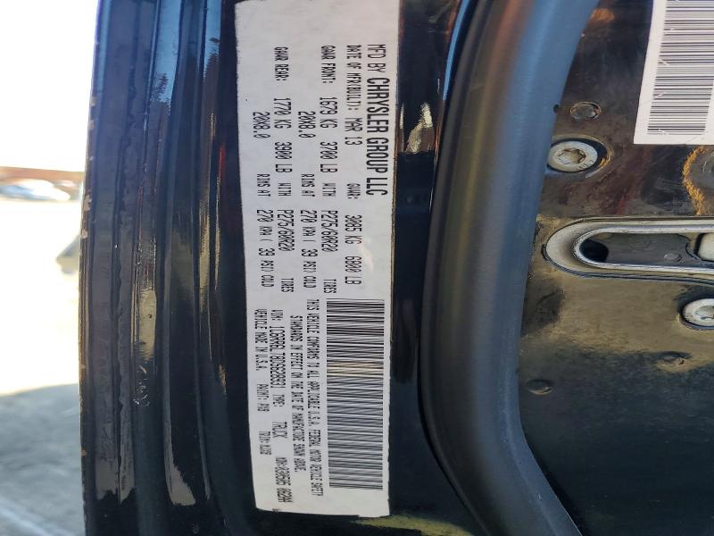 Продаж на аукціоні авто 2013 Ram 1500, vin: 1C6RR6LT8DS628931, номер лоту: 49975106
