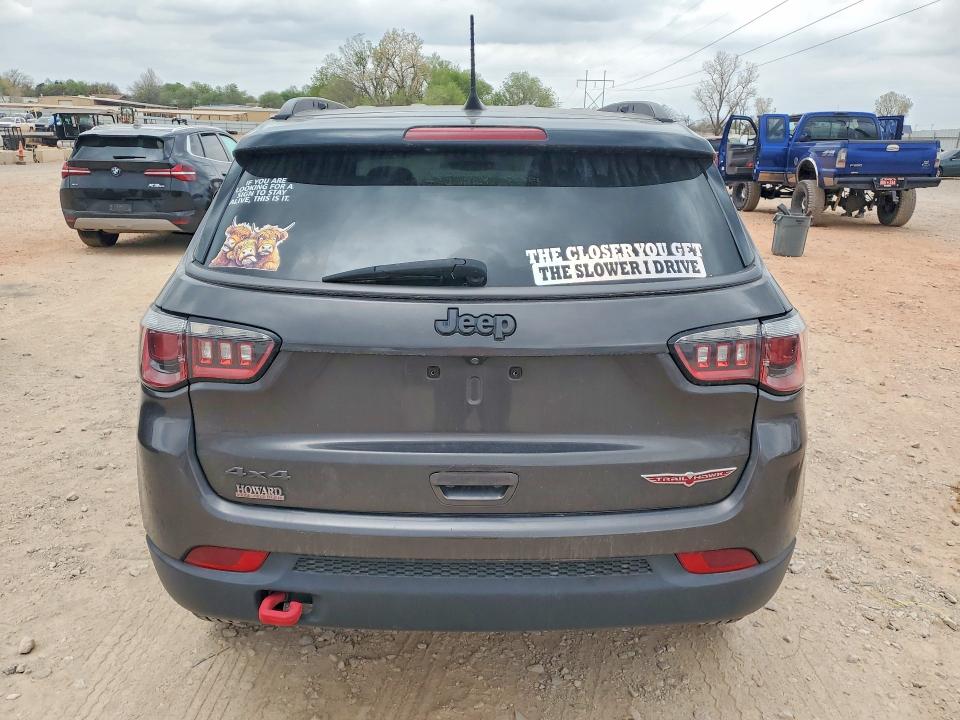 2019 Jeep Compass მანქანა იყიდება აუქციონზე, vin: 3C4NJDDB5KT722172, აუქციონის ნომერი: 48347996