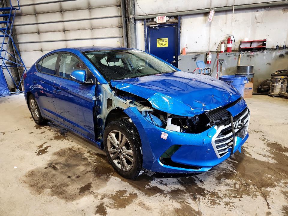 51191536 :رقم المزاد ، KMHD84LF0JU637106 vin ، 2018 Hyundai Elantra مزاد بيع