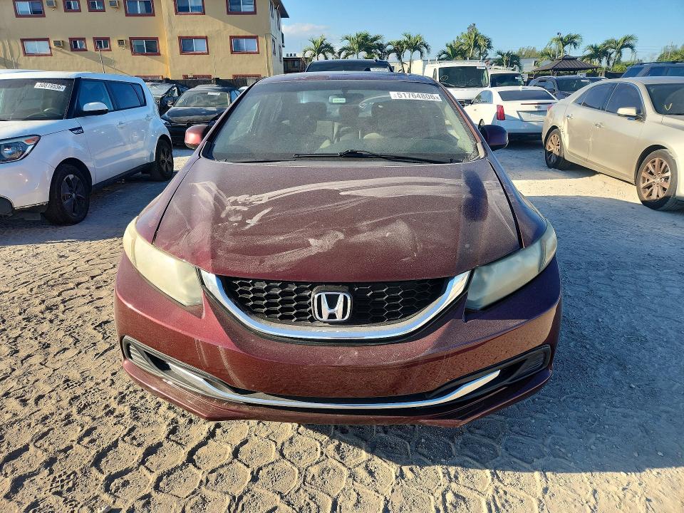 Aukcja sprzedaży 2013 Honda Civic, vin: 2HGFB2F84DH509458, numer aukcji: 51764806