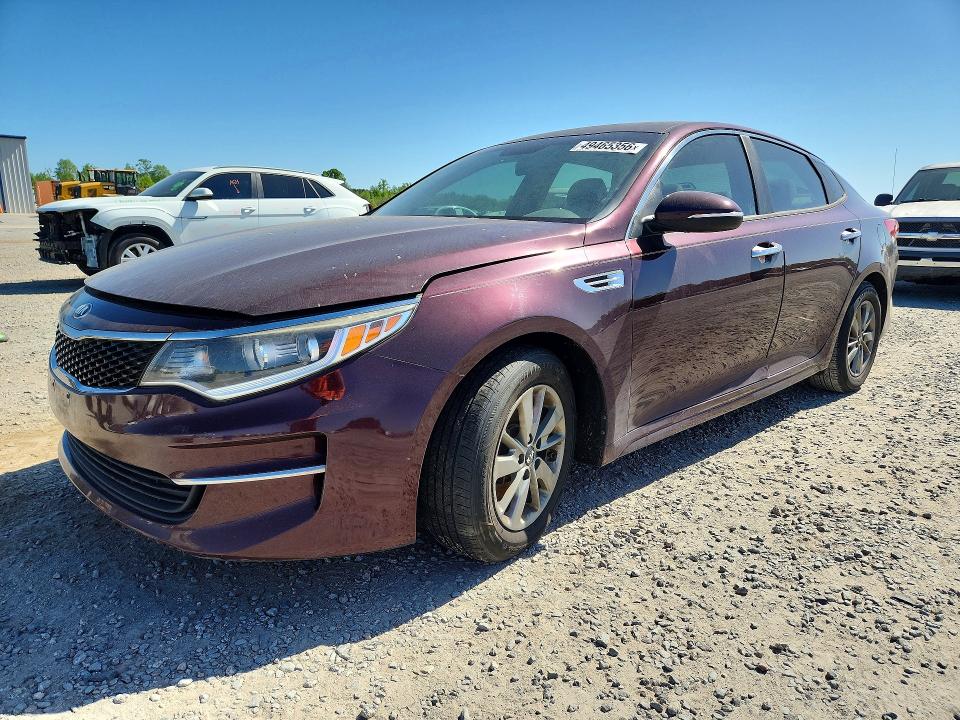 49465356 :رقم المزاد ، 5XXGT4L18GG013573 vin ، 2016 Kia Optima مزاد بيع