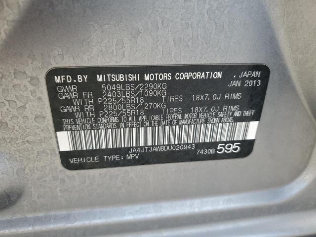 Aukcja sprzedaży 2013 Mitsubishi Outlander, vin: JA4JT3AW8DU020943, numer aukcji: 50417926