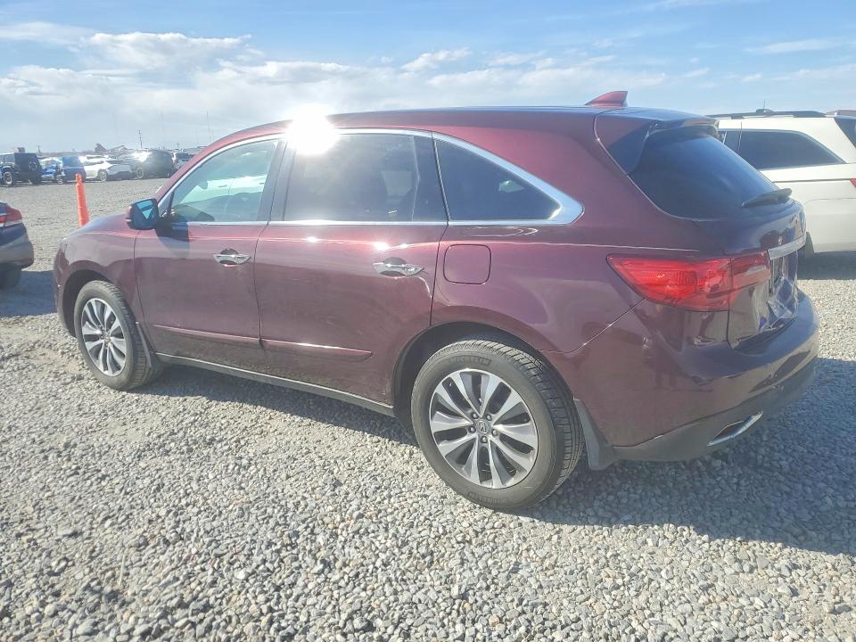 48914746 :رقم المزاد ، 5FRYD4H61FB004185 vin ، 2015 Acura Mdx مزاد بيع