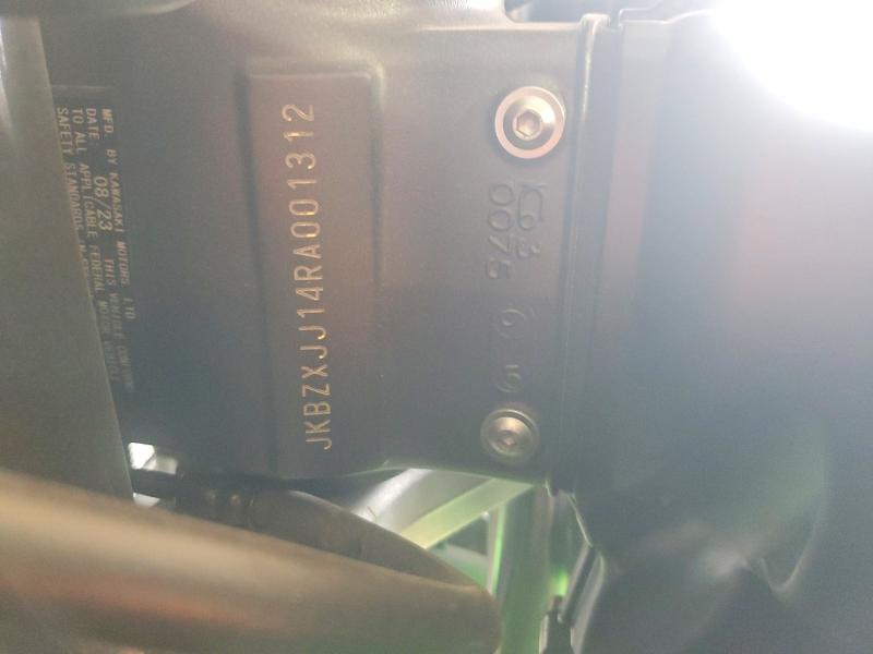 Aukcja sprzedaży 2024 Kawasaki Zx636, vin: JKBZXJJ14RA001312, numer aukcji: 50265436