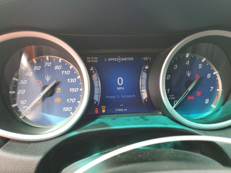 Aukcja sprzedaży 2014 Maserati Ghibli, vin: ZAM57RTA7E1080355, numer aukcji: 49149826