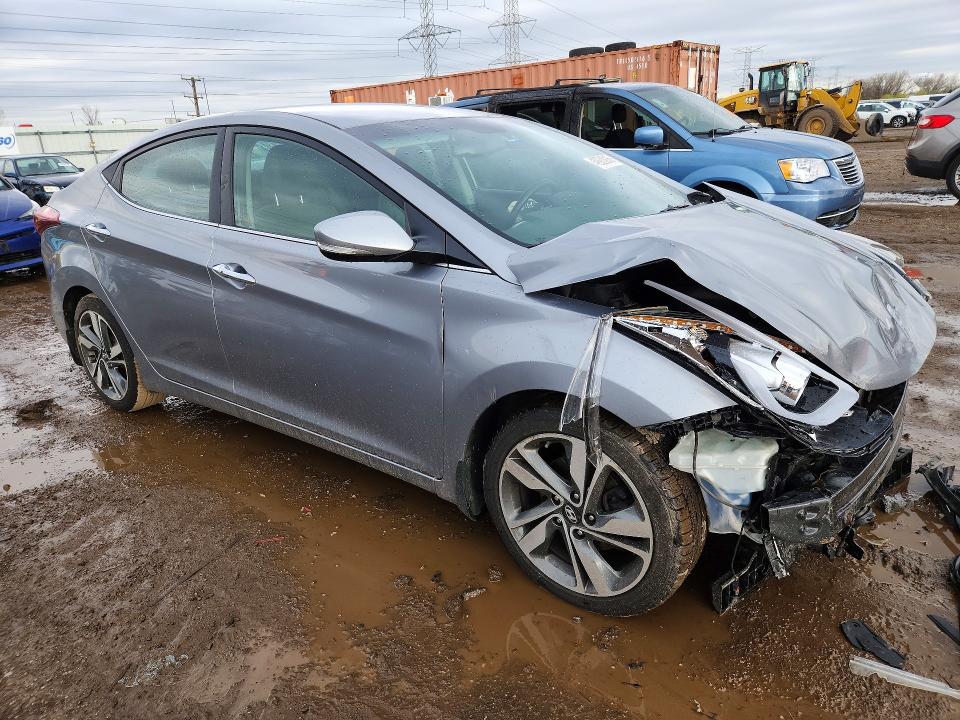 49931916 :رقم المزاد ، KMHDH4AE2GU523501 vin ، 2016 Hyundai Elantra مزاد بيع