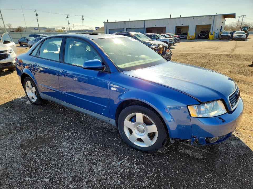 2003 Audi A4 მანქანა იყიდება აუქციონზე, vin: WAULC68E03A376491, აუქციონის ნომერი: 47788526