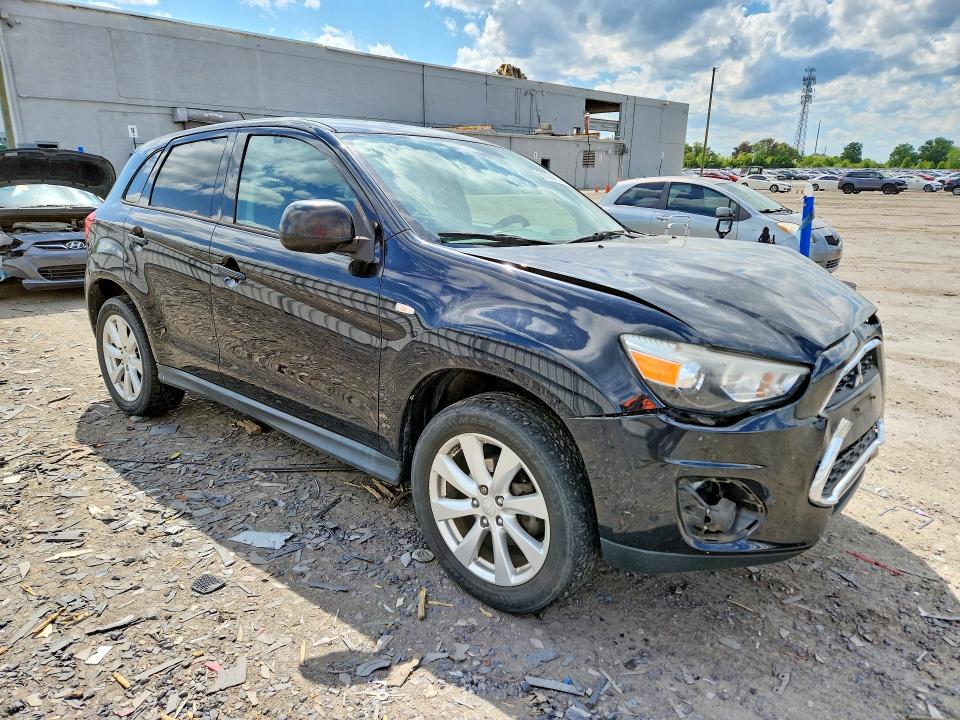 2015 Mitsubishi Outlander Sport მანქანა იყიდება აუქციონზე, vin: 4A4AP3AUXFE006122, აუქციონის ნომერი: 50084226