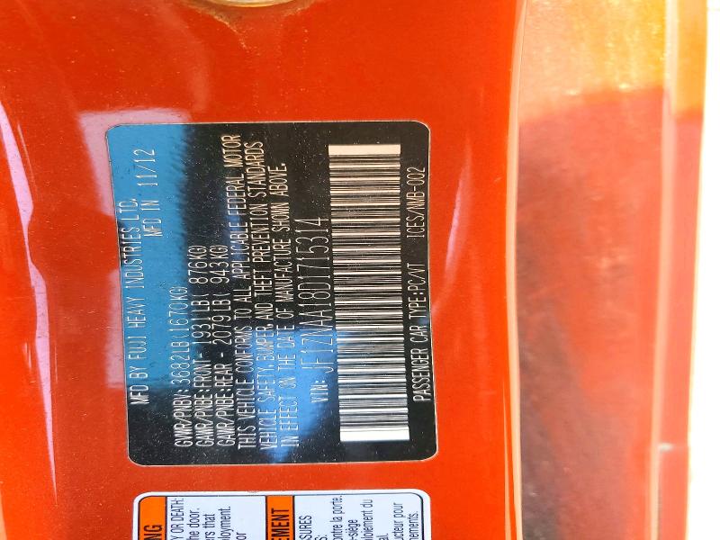 Продаж на аукціоні авто 2013 Scion Fr-s, vin: JF1ZNAA18D1715314, номер лоту: 51490296