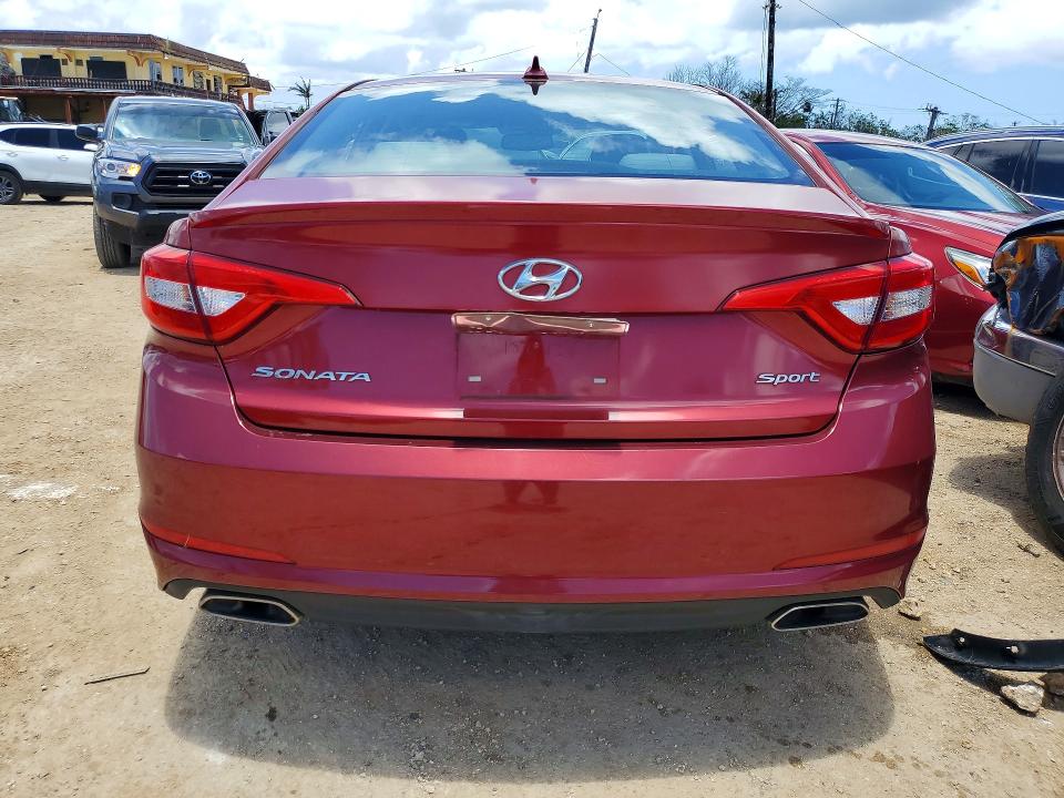 48425296 :رقم المزاد ، 5NPE34AF8FH248323 vin ، 2015 Hyundai Sonata مزاد بيع