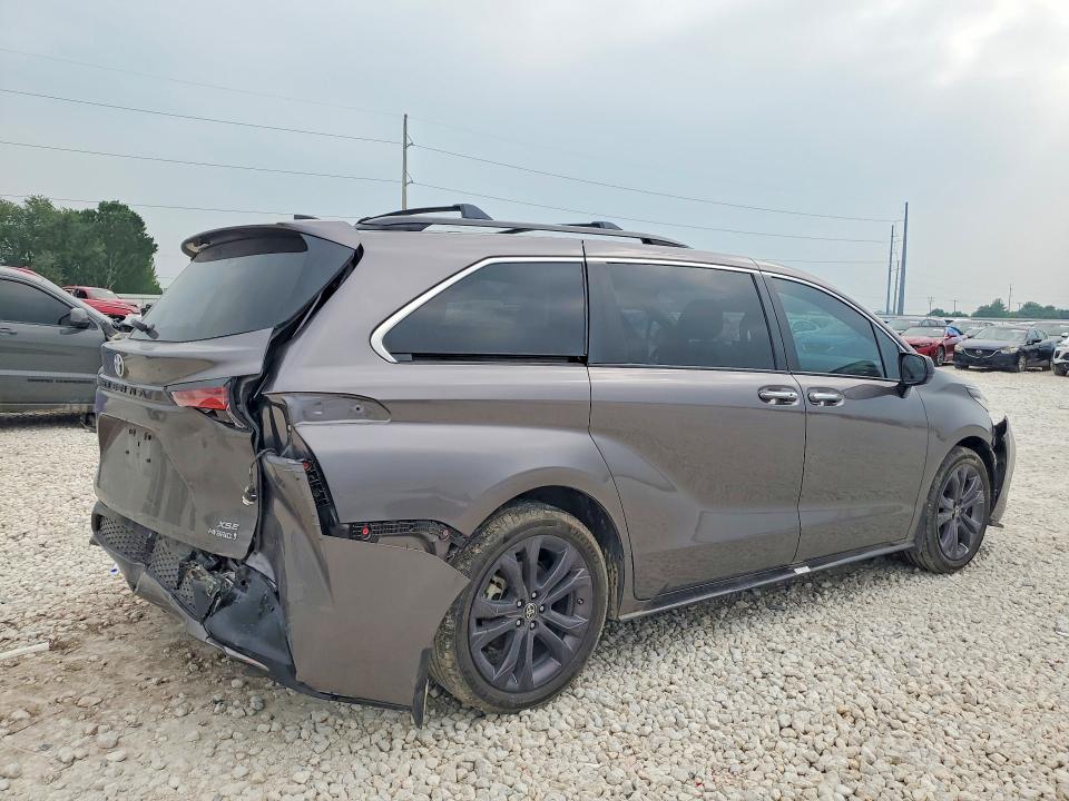 2022 Toyota Sienna მანქანა იყიდება აუქციონზე, vin: 5TDDRKEC9NS078285, აუქციონის ნომერი: 51626666