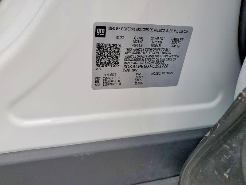 49422816 :رقم المزاد ، 3GKALPEGXPL191728 vin ، 2023 Gmc Terrain مزاد بيع