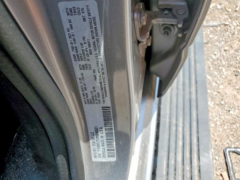 Aukcja sprzedaży 2023 Ram 1500, vin: 1C6SRFJT1PN646551, numer aukcji: 49717266