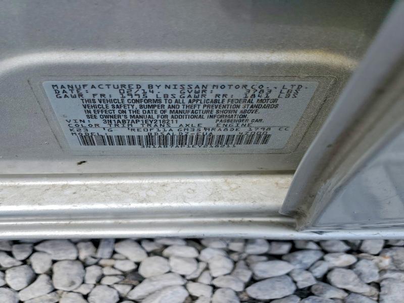 51313786 :رقم المزاد ، 3N1AB7AP1EY218211 vin ، 2014 Nissan Sentra مزاد بيع