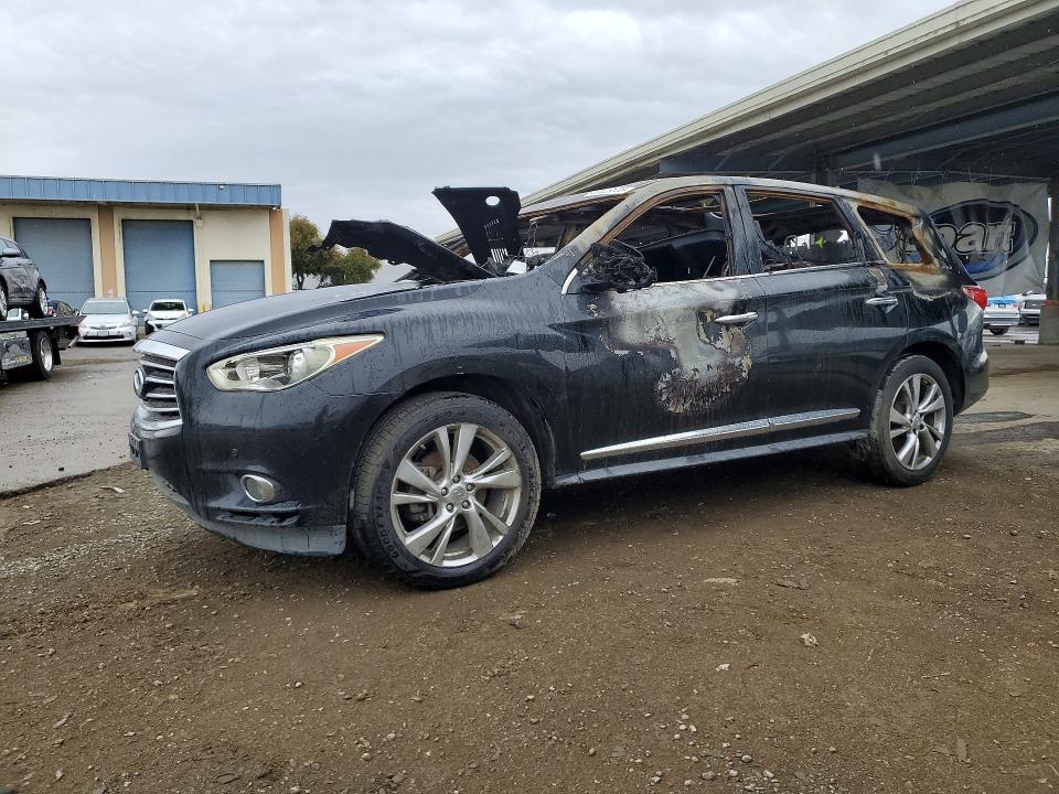 50523506 :رقم المزاد ، 5N1AL0MMXDC338059 vin ، 2013 Infiniti Jx35 مزاد بيع