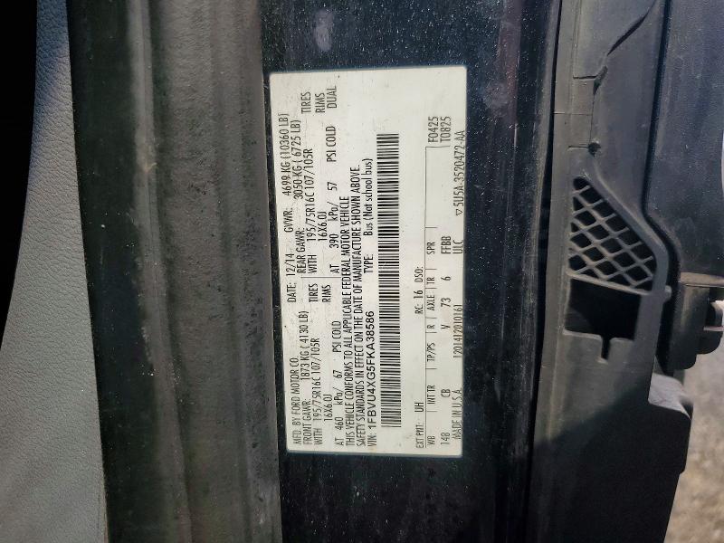 Продаж на аукціоні авто 2015 Ford Transit, vin: 1FBVU4XG5FKA38586, номер лоту: 48308696