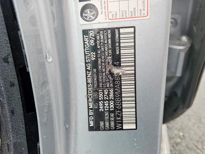 Продажа на аукционе авто 2021 Mercedes-benz E, vin: W1KZF6BB9MA886414, номер лота: 48390056