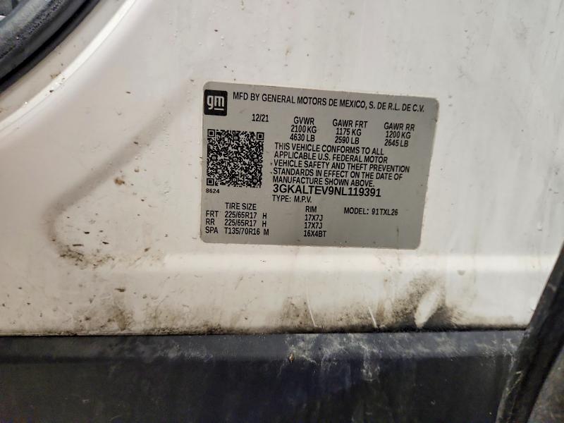 Продажа на аукционе авто 2022 Gmc Terrain, vin: 3GKALTEV9NL119391, номер лота: 50137936