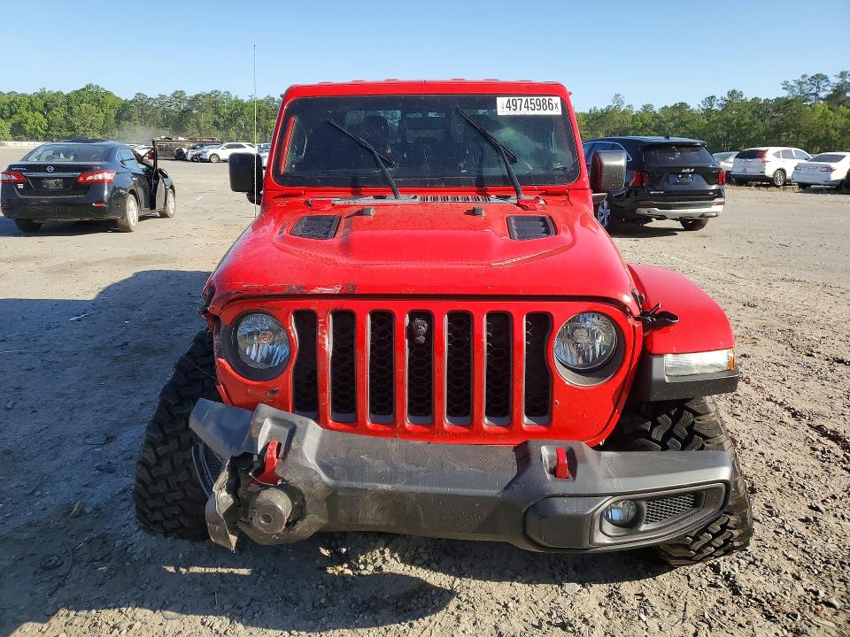 2022 Jeep Gladiator მანქანა იყიდება აუქციონზე, vin: 1C6JJTBG6NL154030, აუქციონის ნომერი: 49745986