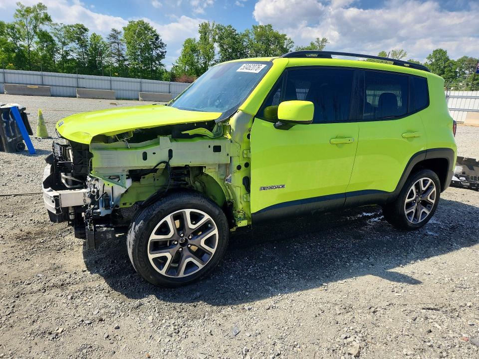 Продаж на аукціоні авто 2018 Jeep Renegade, vin: ZACCJBBB7JPG76123, номер лоту: 50462076