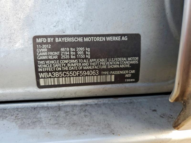 Aukcja sprzedaży 2013 Bmw 328, vin: WBA3B5C55DF594063, numer aukcji: 48915646