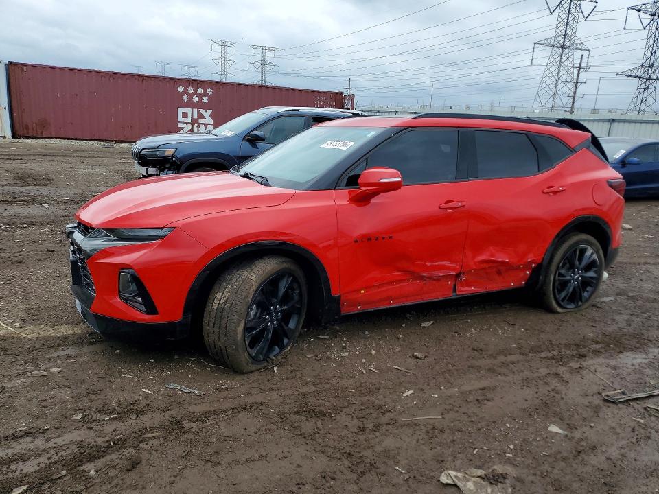 Auction sale of the 2019 Chevrolet Blazer, vin: 3GNKBJRS2KS654109, lot number: 49755796