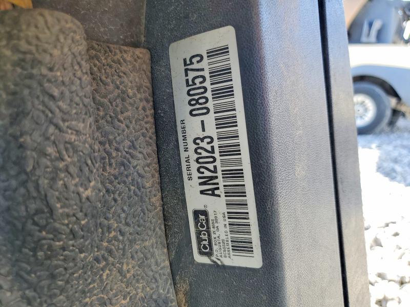 2020 Club Car Tempo Lithium მანქანა იყიდება აუქციონზე, vin: AN2023080575, აუქციონის ნომერი: 50551776